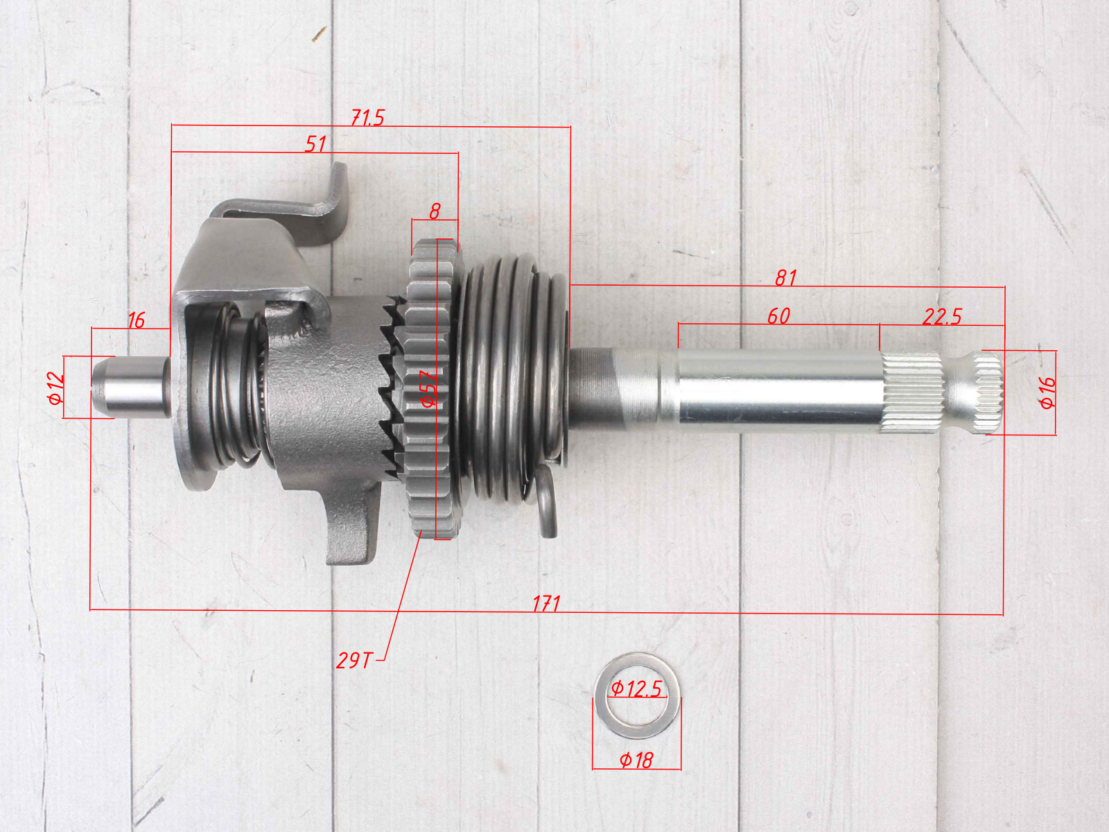 Двигатель zongshen zs172fmm